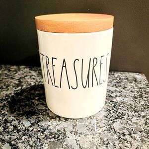 Rae Dunn- “Treasures” Canister